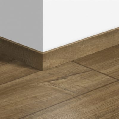 Plinthe standard stratifié Quick-Step 1850 Chêne aspect vieilli gris brun - 12 x 58 x 2400