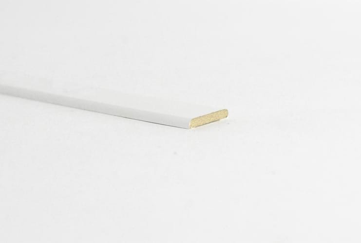 Profile Maestro BLANC SATINE A PEINDRE  4x30x2400 mm