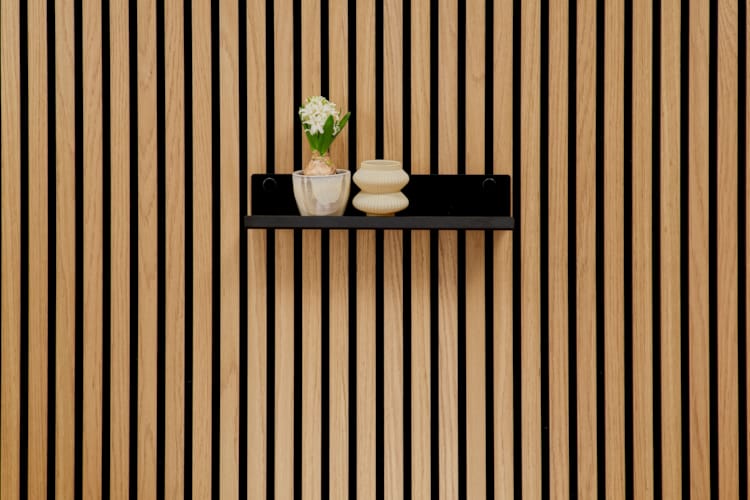 Ter Hürne SilentDesign LivingWall - Lasse - Étagère métallique étroite - Small