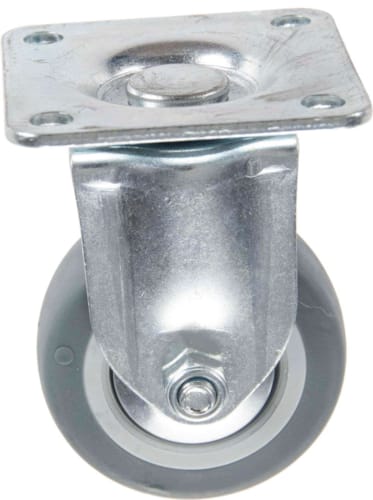 Roulette en Thermoplastique Rubber 50 mm Fixe