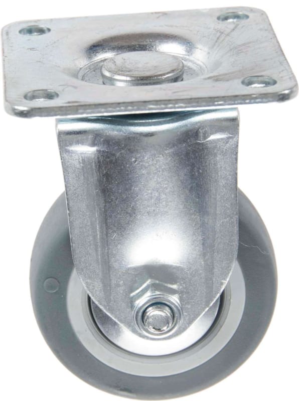 Roulette en Thermoplastique Rubber 50 mm Fixe