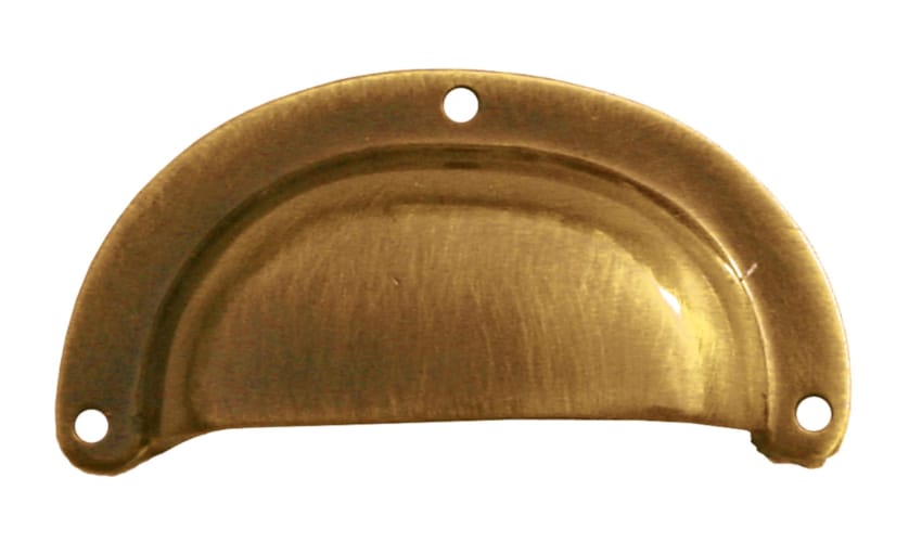 Tirant de meuble Coquille moderne - Fumé