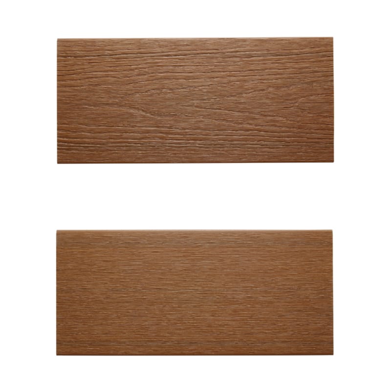 Terrasse Fiberdeck composite tubulaire 22,5 x 210 x 5000 mm - teak creux