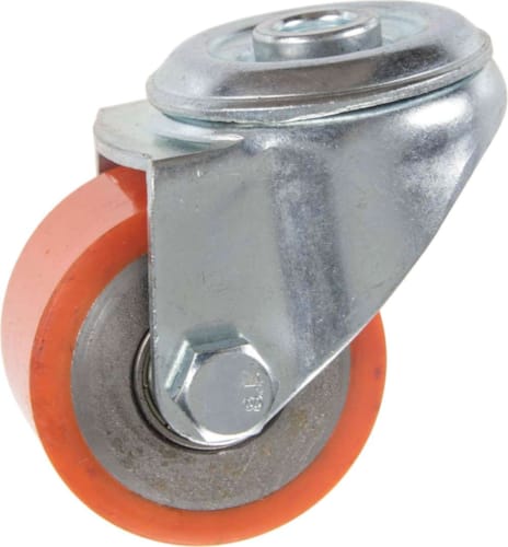 Roulette PU 50 mm à Œil Central