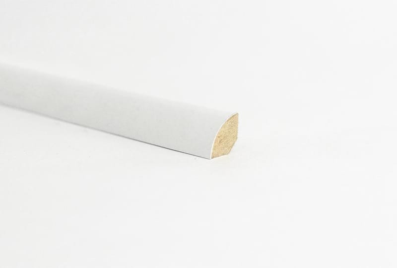 Quart-de-rond Maestro BLANC SATINE A PEINDRE  14x14x2400 mm