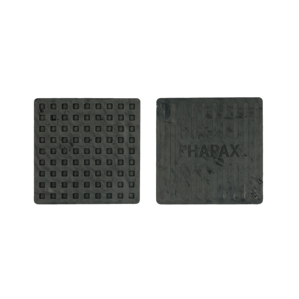 Tampons d’isolation Hapax EPDM 100 x 100 x 8mm | 24 pcs
