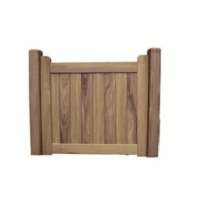 Portail Newcastle - Iroko - 1,17 m x 1,25 m