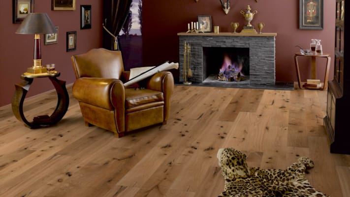 Parquet semi-massif Bennett & Jones - Chêne Glasgow 24 - 14 x 220 x 2200 mm