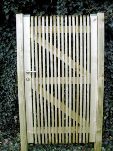 Porte de jardin Modena 1m x 1m80