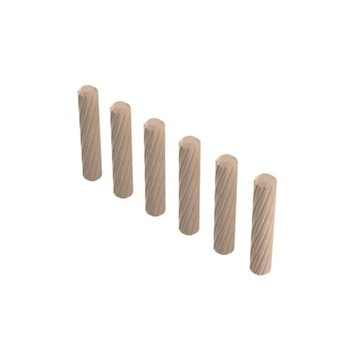 Cheville bois 12mm CB15 (6 pces)