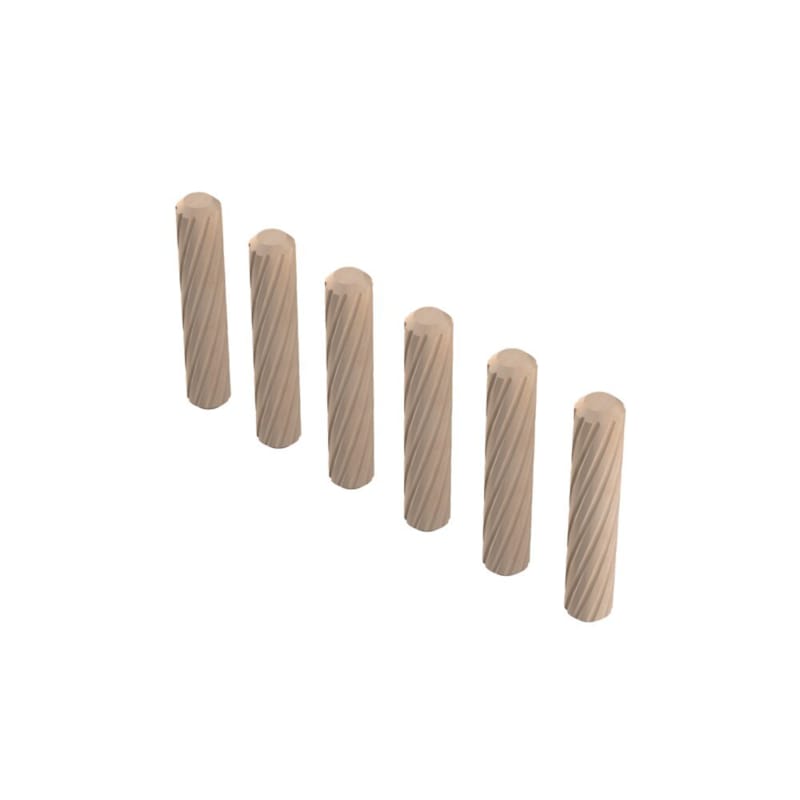 Cheville bois 12mm CB15 (6 pces)