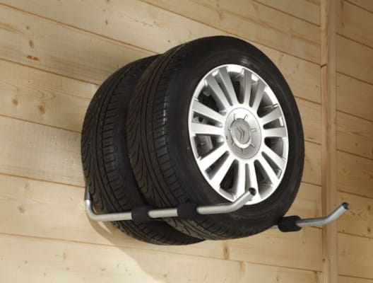 Crochet XXL Pro rabattable gainé -  75 cm