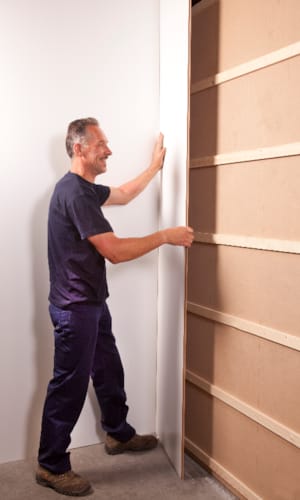 Lambris revêtu mural PaintClic - 8 x 600 x 2800 mm