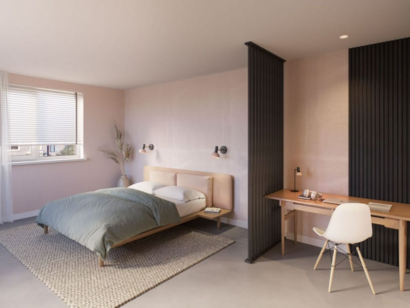 CanDo roomdivider profils sol et plafond 45° pour cloison - Chêne lave - 1000 mm