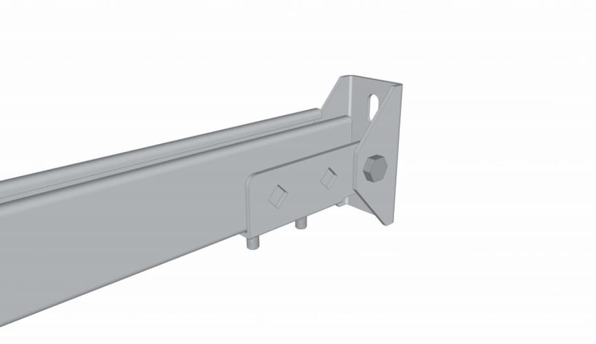 Weasyfix Fixation murale articulée (Profilé C-xx/3000)