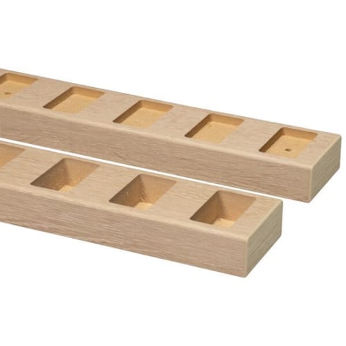 CanDo roomdivider profils sol et plafond 90° pour cloison - Chêne nature - 1000 mm