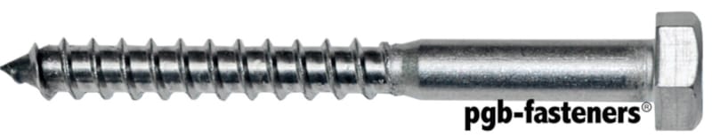 Tirefonds TH DIN 571 - 8x80 - 6 pcs