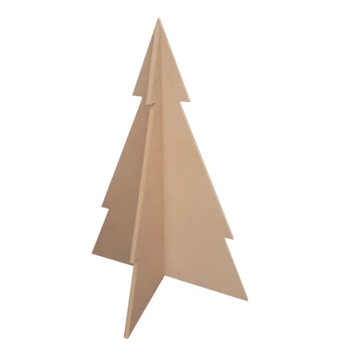 Sapin de Noël décoratif MDF 60 cm