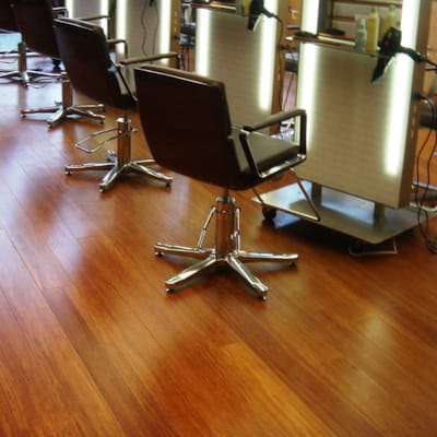 Parquet semi-massif bamboo Ecootouch BamWood Flexibam Click - Caramel - 7+1 x 130 x 920 mm