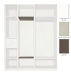Tablettes mobiles blanches 550 mm - 2 pc