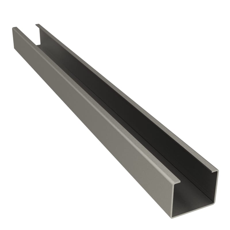 Duofuse Renfort en Acier Planche Inférieur Rainurée-Languettée 24,5x19,5mm 1m76