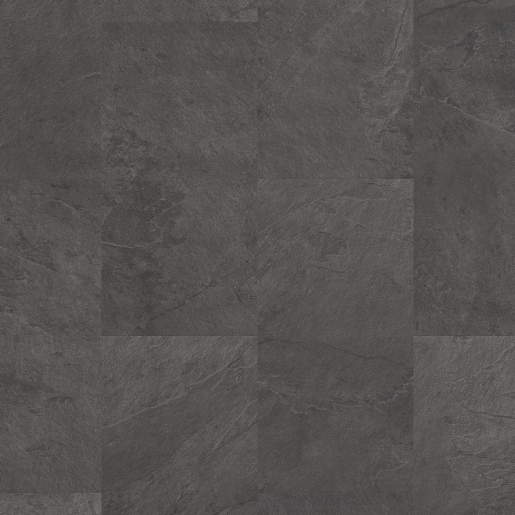 Quick-Step vinyle Livyn Alpha Vinyl Oro 4+1mm - ardoise noire 40035 - 5 x 303 x 610 mm