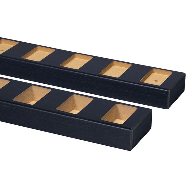 CanDo roomdivider profils sol et plafond 90° pour cloison - Chêne lave - 1000 mm