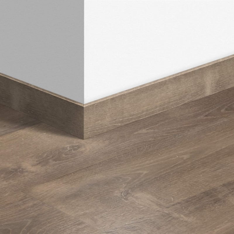 Plinthe standard vinyle Quick-Step Livyn Chêne Tempête De Sable Marron 40086 - 12 x 58 x 2400 mm