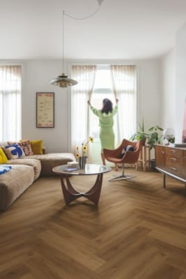 Quick-Step vinyle Ciro - chêne caramel ramageux 40364 - 630 x 126 x 6mm