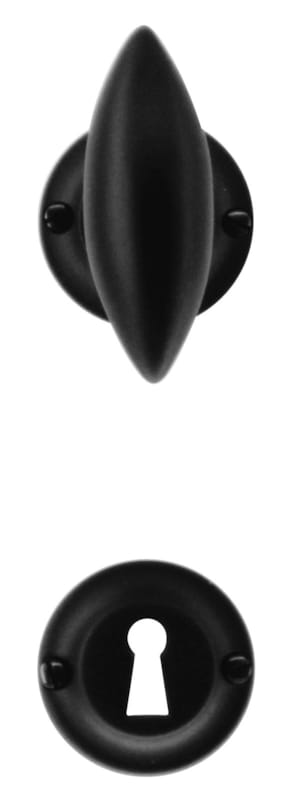 Poignée de porte Olina Noir - R+E