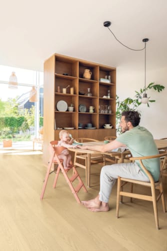 Parquet stratifié Quick-Step Capture - Chêne verni beige 4750 - 9 x 212 x 1380 mm