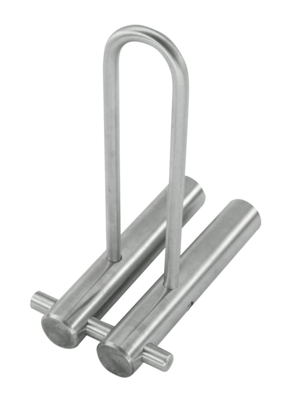 Réserve porte papier WC - Inox