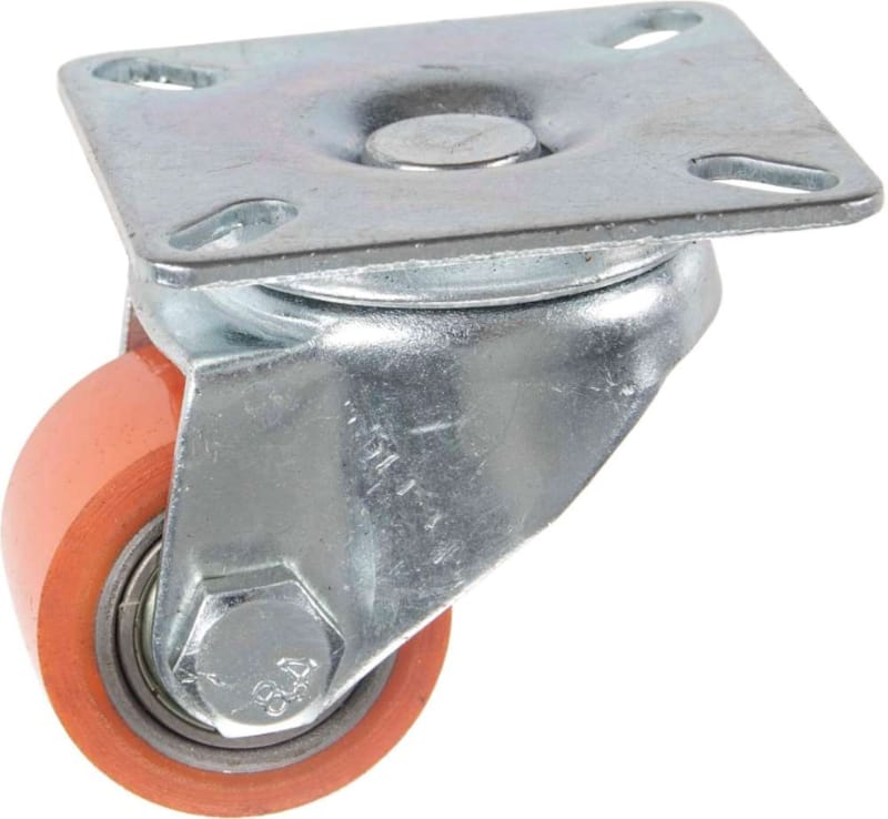 Roulette PU 35 mm Pivotante