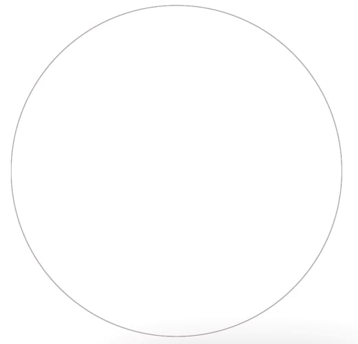 Verre Transparent 198mm