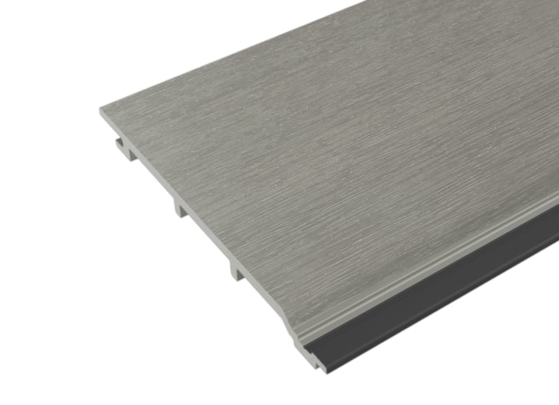 Bardage composite WEO Essential Light Grey 15x173(UT153)mm - Classe feu E FSC®100%
