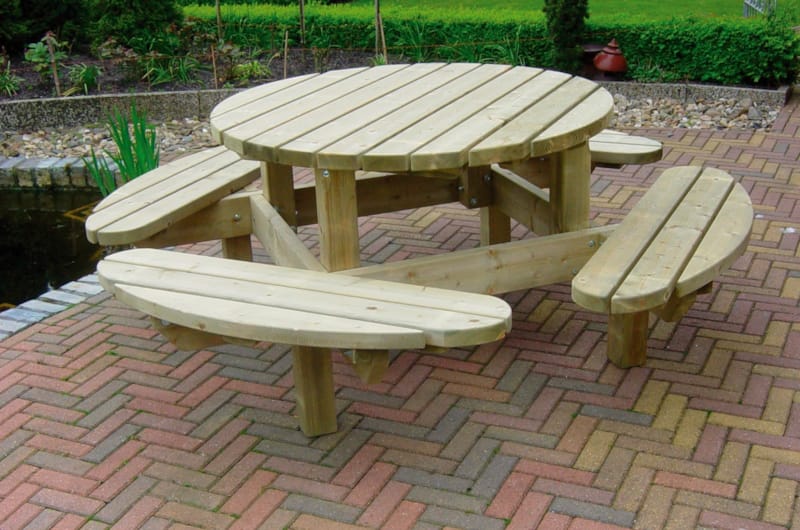 Table pique-nique (diam 2.10 m) - Rondo