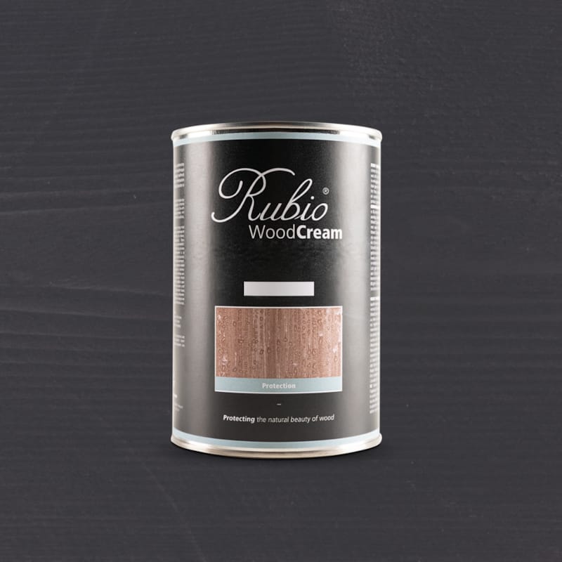 Rubio WoodCream Protection Extérieure Bold Black   - 1 L