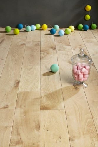 SRC parquet massif chêne français Village brut - 14 x 150 mm