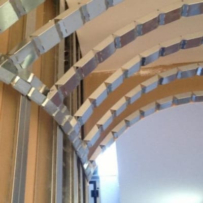Metal Stud plafond concave 3m00
