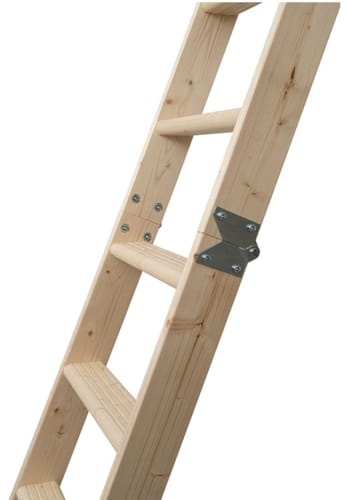 Sogem escalier escamotable ECOWOOD 40 - Structure et caisson sapin massif - 12 marches - 6