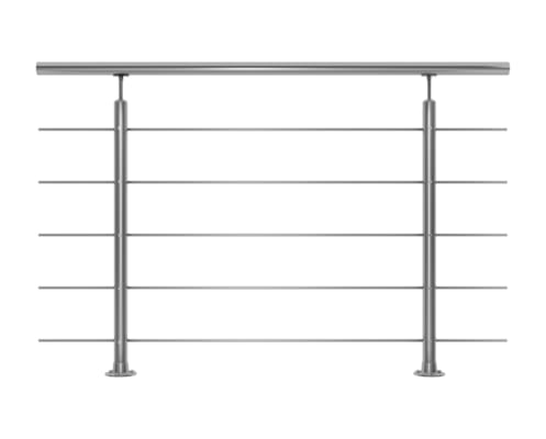 Kit Harmony Fixation au sol - Inox A304 - 150 cm