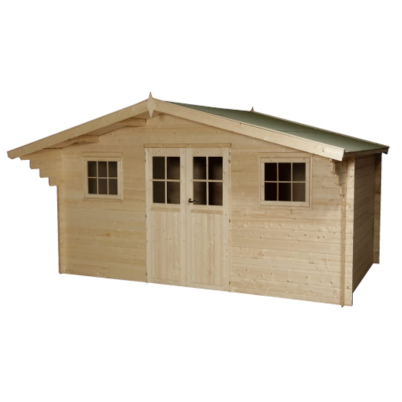 Chalet classique 28mm Winnipeg XL + auvent 90cm