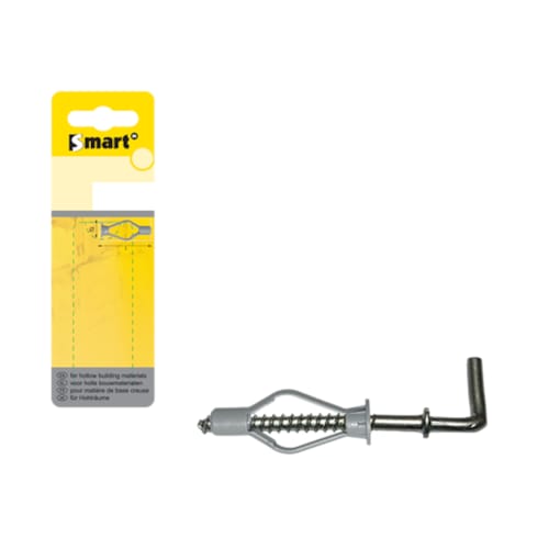 Cheville SMART corps creux nylon + gond moyen 8 x 40 (6 pces)