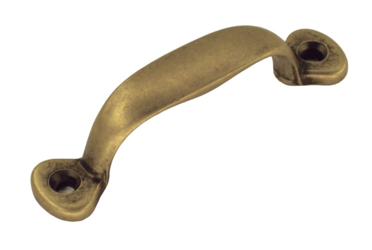 Tirant de meuble étrier - Old yellow