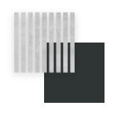 Panneau mural Maestro Latt Matte Black avec 7 lattes Raw Concrete - 20 x 300 x 2770 mm