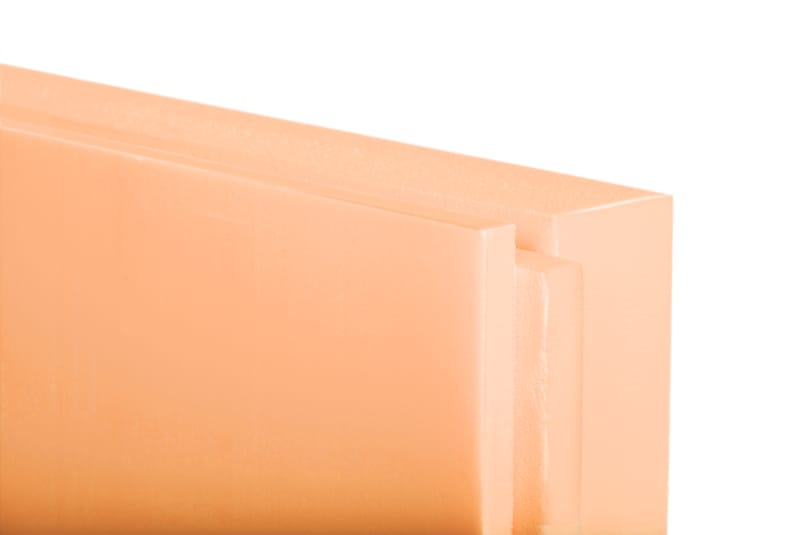 Panneau isolant polystyrène extrudé -  40 x 600 x 2500 mm