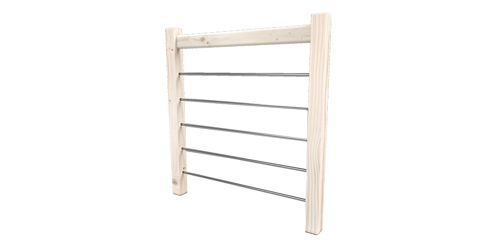 Trendy Eco Sapin garde-corps Alu - 100 cm