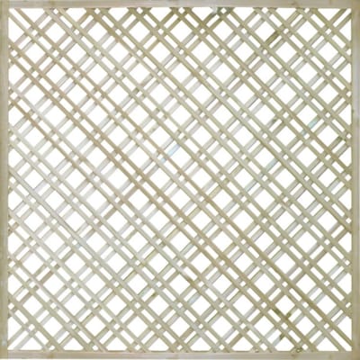 Treillis Duo diagonal - 180 cm x 1m80