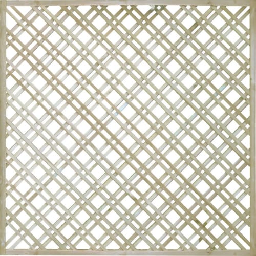 Treillis Duo diagonal - 180 cm x 1m80