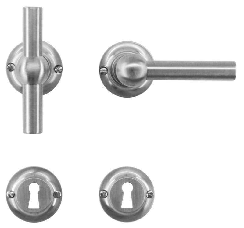 Poignée petra nm t+l inox look r+e